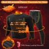 romision Thermal Underwear Long Johns for Men Fleece Lined Base Layer Cold Weather Hunting Gear Bottom and Top Set view 3