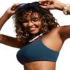 CRZ YOGA Womens Scoop Neck Bikini Tops D-DD Adjustable Spaghetti Straps Bathing Suit Padded Swimsuit Sports Bra Insignia Blue Large view 4