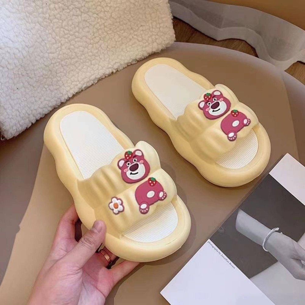 DOBOKS New Slippers Cloud Soft Bottom Student Home Outdoor Cute flip-Flops
