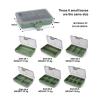 DYPASA Tackle Box Fishing Lure Box Carp Fishing Tackle Fishing Bait Spoon Hook Bait Box Gadget Box Fishing Accessories 1-8 Compartments Bait Box (Color : SGH-09-01) view 2