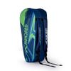 HUNDRED Zest Badminton and Tennis Racquet Kit Bag | Size: Medium | Material: Polyester | 3 Compartments | Back Zipper Pocket | Padded Back Straps | Easy-Carry Handle | Royal Blue (9in1)