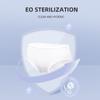 10 Pieces Women's Disposable Underwear Ladies Panties Cotton Summer Bikinis for Travel Hotel Spa Hospital Stays Emergencies (White,L) view 4