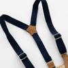 Boarnseorl Baby Boys Pants with Suspenders, 2-3T Brown view 3