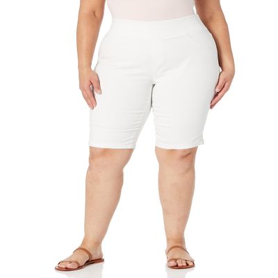Avenue Women's Plus Size Short - Butter Denim Pull On, 18