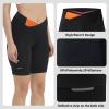 Santic Womens Bike Shorts Padded Cycling Shorts Bicycle Short with Pocket Wide Waistband Shorts view 4
