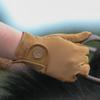 eGlove eQUEST GripPro X-LITE - Lightweight, Breathable, and Grippy - Comfort Mesh Back - Touchscreen Riding Gloves - 2022/23 (Caramel - Plain Cuff, XX-Small) view 2