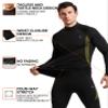 CL Thermal Underwear Long Johns for Men,Hunting Gear Sport Top and Bottom Set Winter Base Layer Long Underwear for Outdoor view 2