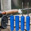 4 Pack Fishing Rod Holder, Rod Holders for Bank , Pole Holders Ground, Beach Support Stand Reinforced PVC with 4 Free Fishing Rod Bait Alarm Bells (Blue) view 3