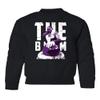 DeAaron Beam Basketball Star Sacramento Fans Youth Crewneck Sweatshirt (Black, Youth Large) view 1