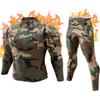 CL Thermal Underwear Long Johns for Men,Hunting Gear Sport Top and Bottom Set Winter Base Layer Long Underwear for Outdoor view 1