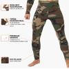 CL Thermal Underwear Long Johns for Men,Hunting Gear Sport Top and Bottom Set Winter Base Layer Long Underwear for Outdoor view 3