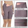 Santic Womens Bike Shorts Padded Cycling Shorts Bicycle Short with Pocket Wide Waistband Shorts view 4