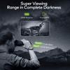 TFECOM Digital Infrared Night Vision Binoculars, 4.0inch TFT Screen, FHD Photo&1080P Video, 500m/1640ft in Darkness, for Military, Spy, Security, Hunting view 3