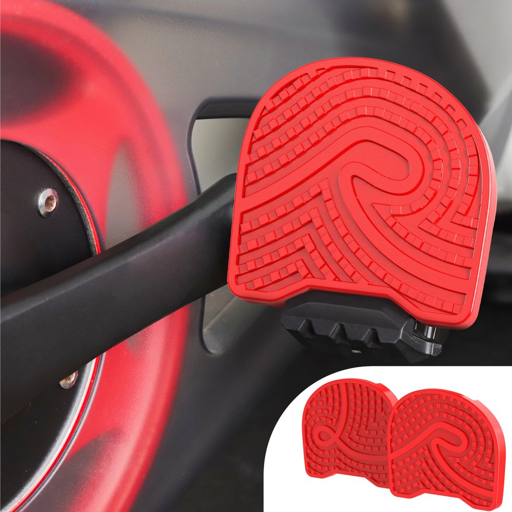 Pedal Converter Compatible with Peloton Bike & Bike Plus, Pedals for Regular Shoes Fit Original Bike & Bike+, Replacement Pedals Adapter, Flat Platform Clipless, Exercise Bike Accessories