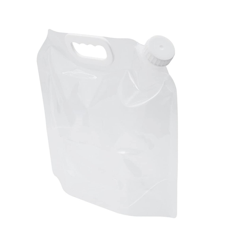 Ipetboom 2pcs Foldable Water Bags Transparent Backpack Clear Water Storage Bag Large Capacity Water Bag Water Bag Travel Backpack Backpacks Car Water Carrier Camping Tote Bag