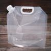 Ipetboom 2pcs Foldable Water Bags Transparent Backpack Clear Water Storage Bag Large Capacity Water Bag Water Bag Travel Backpack Backpacks Car Water Carrier Camping Tote Bag view 3