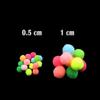 Tigofly 1 Box 10 UV Colors 2 Sizes Egg Glo Bug Fly Fishing Trout Egg Fly Tying Materials (Small 0.5cm) view 2