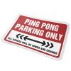 Welcome Home Mats for Front Door Ping Pong Parking Only Rug Bedroom Decorations Personalized Welcome Mat (Size : 65X90CM) view 2