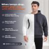 CL Thermal Underwear Long Johns for Men,Hunting Gear Sport Top and Bottom Set Winter Base Layer Long Underwear for Outdoor view 4