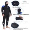 DEHAI 5mm Wetsuit Mens Neoprene Diving Wet Suits Long Sleeve Back Zipper Full Body Thermal Swimsuit in Cold Water Keep Warm for Swimming Scuba Surfing view 3