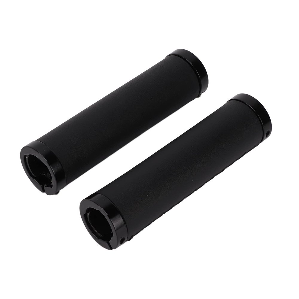 1 Pair Bikes Grips, Double Lock On Bikes Handlebar Grips, Mountain Bikes Handlebar Locking Grips, Bikes Hand Bar End Grips, Bikes Handle Bar Grip for Road Bikes, Easy to Install