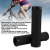 1 Pair Bikes Grips, Double Lock On Bikes Handlebar Grips, Mountain Bikes Handlebar Locking Grips, Bikes Hand Bar End Grips, Bikes Handle Bar Grip for Road Bikes, Easy to Install view 2