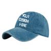Custom Baseball Cap Adjustable Size, Customizable Hat Design Your Own Classic Mens Womens Trucker Hat (B-Blue Lake) view 1
