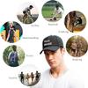 Custom Baseball Cap Adjustable Size, Customizable Hat Design Your Own Classic Mens Womens Trucker Hat (B-Blue Lake) view 4