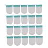Gas Lamp Mantles,Gas Lamp Mantles Universal Kerosene Light Cover Camping Lantern Replacement Mantles Green 20Pcs view 1