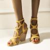 Wedge Sandals for Women Womens Summer Casual Platform Sandals with High Heel Espadrille Platform Shoes Beach Sandals view 1