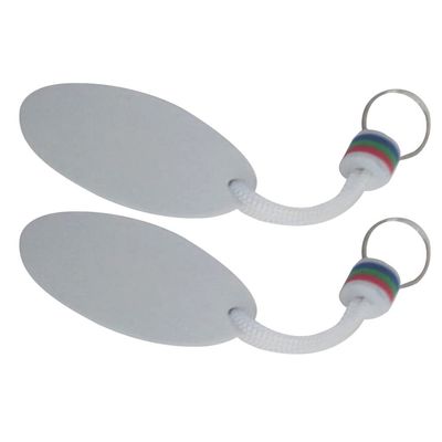 VANZACK Floating Key Chain EVA Floating Keychain Water Buoyant Keychain Key Chain for Kayak Canoe Marine Swim, 2 Pieces Floating Keyring