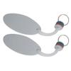VANZACK Floating Key Chain EVA Floating Keychain Water Buoyant Keychain Key Chain for Kayak Canoe Marine Swim, 2 Pieces Floating Keyring view 1