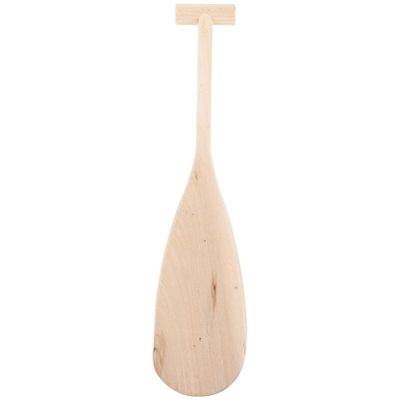 BESPORTBLE Kid Boat Oar Wooden Paddle Unfinished Oar for .5 Inch Unfinished Wood Paddle with Oar Shape for Canoes Oar Child Boat Paddle