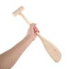BESPORTBLE Kid Boat Oar Wooden Paddle Unfinished Oar for .5 Inch Unfinished Wood Paddle with Oar Shape for Canoes Oar Child Boat Paddle view 2