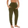 WiWi Women's Viscose from Bamboo Maternity Pants Soft Over The Belly Pregnancy Leggings High Waist Stretchy Bottoms S-XL, Dark Army Green, Small view 1