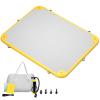 GONFLABLE Inflatable Floating Dock for Adult, 12x6ft Inflatable Swimming Water Platform Raft with Air Pump& Carry Bag, Floating Island Mat for Pool Lake Beach Ocean (Yellow, 12 x 6ft) view 1