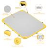 GONFLABLE Inflatable Floating Dock for Adult, 12x6ft Inflatable Swimming Water Platform Raft with Air Pump& Carry Bag, Floating Island Mat for Pool Lake Beach Ocean (Yellow, 12 x 6ft) view 4