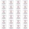 24 Pack Baseball Display Case, UV Protected Acrylic Boxes for Display,Clear Display Case Baseball Cube Memorabilia Showcase Autograph Ball Protector view 1