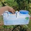 BESPORTBLE Outdoor Leakproof Water Jug Spigot Portable Camping Water Container for Travel and Emergency Use view 2