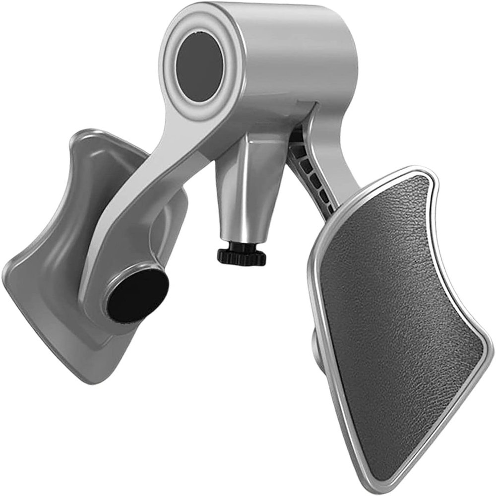 Men Thigh Exerciser Equipment Trainer Leg Exercise Machine Gym Inner Thigh Workout Floor Muscle Thigh Toner Thigh (Grey)