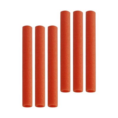 B Baosity 6Pcs Trampoline Pole Foam Sleeves Replacement Lightweight 40cm Trampoline Foam Pole Covers for Children Trampoline Accessories Tube Outdoor, Orange