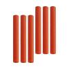 B Baosity 6Pcs Trampoline Pole Foam Sleeves Replacement Lightweight 40cm Trampoline Foam Pole Covers for Children Trampoline Accessories Tube Outdoor, Orange