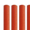 B Baosity 6Pcs Trampoline Pole Foam Sleeves Replacement Lightweight 40cm Trampoline Foam Pole Covers for Children Trampoline Accessories Tube Outdoor, Orange view 3