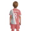 ORKY Kid Custom Soccer Jersey, Boy Personalize Name Futbol Shirt Short Set, Girl Tournament Match Uniform (Pink 130cm) view 3