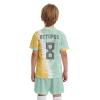 ORKY Kid Custom Soccer Jersey, Boy Personalize Name Futbol Shirt Short Set, Girl Tournament Match Uniform (Light Green 110cm) view 3