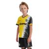 ORKY Kid Custom Soccer Jersey, Boy Personalize Name Futbol Shirt Short Set, Girl Tournament Match Uniform (Yellow 160cm) view 2