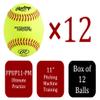 Rawlings | Ultimate Practice Softballs | For Use in Pitching Machines | 11" & 12" Options | 12 Count view 2