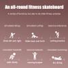 Mrisata Slide Board with Shoe Cover Slimming Exercise Slide Mat for Leg Pot Training Fitness and Athletic Training, Exercise Equipment for Low Impact Balance Training (B) view 4