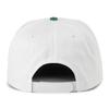 AMERICAN NEEDLE Miller High Life Beer Roscoe Adjustable Snapback Baseball Hat (23008A-MHL-WHKL) White/Kelly Green view 2