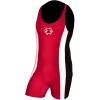 SPALL PRO US Men's Wrestling Suit Mens Wrestling Sprinter Singlet Suit Standard Singlet for Men Wrestling Uniform- Red/Medium view 2